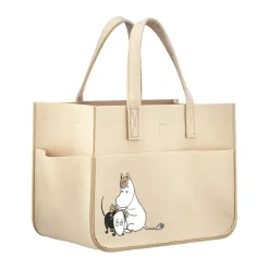 Sale Muurla Cesta de almacenamiento Mumin pets 25x40 cm, Beige