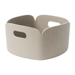 Online Muuto Cesta de almacenamiento Restore 28x28 cm, Sand Beige