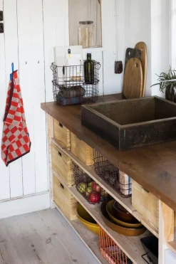 Clearance Mette Ditmer Cesta de almacenamiento Store-it small, Vino Rojo