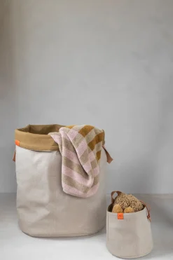 Clearance Mette Ditmer Cesta de la ropa Sort It, Sand Beige