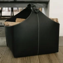 Outlet Ørskov Cesta de leña , Negro