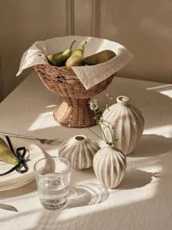 Clearance Broste Copenhagen Cesta Emmy, Ø26x21 cm Marrón