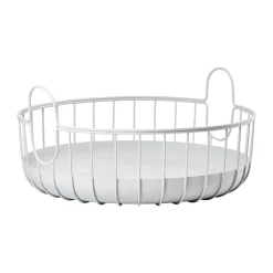 Best Zone Denmark Cesta Inu Ø38x18 cm, Soft Grey Gris