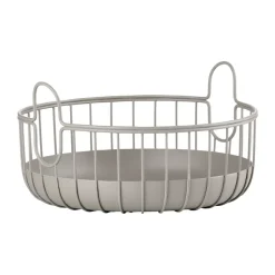 Clearance Zone Denmark Cesta Inu Ø22x8 cm, Taupe Marrón