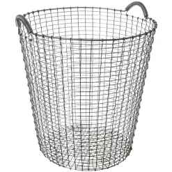Discount KORBO Cesta Classic 80, acero galvanizado Plateado
