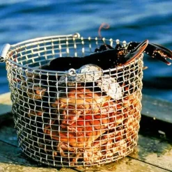 Online KORBO Cesta metálica Bucket 20, acero a prueba de ácidos Plateado