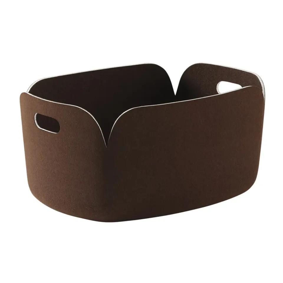New Muuto Cesta Restore, Dark Brown Marrón