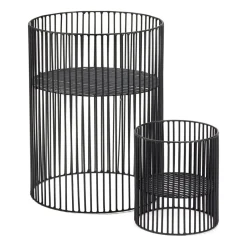 Outlet Serax Cesta Turn Ø15 cm, Black Negro
