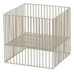 Online Serax Cesta Turn cuadrada 22x22 cm, Grey Gris