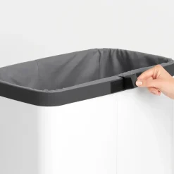 Outlet Brabantia Cesto de la ropa Bo 60 L, Blanco