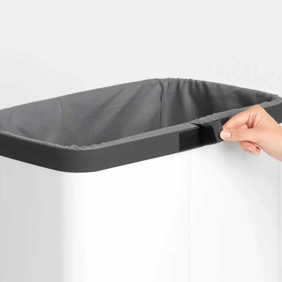 Outlet Brabantia Cesto de la ropa Bo 60 L, Blanco