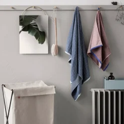 Clearance Ferm Living Cesto de ropa Herman, Negro Beige