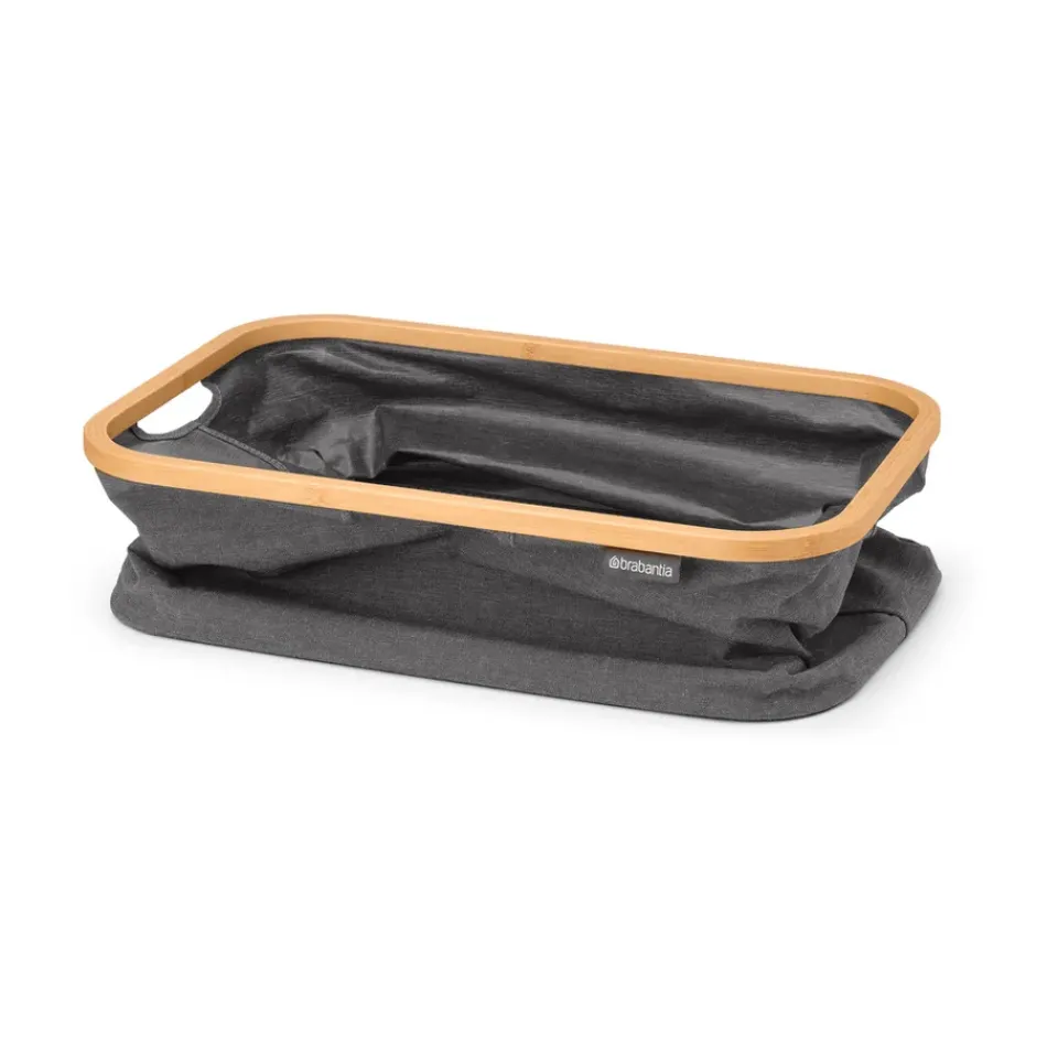 Clearance Brabantia Cesto de ropa plegable 40 L, Pepper Black Negro
