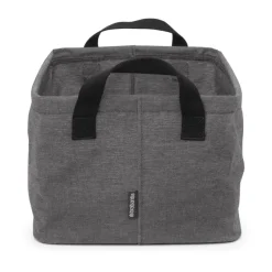 New Brabantia Cesto de ropa plegable 35 L, Pepper Black Negro