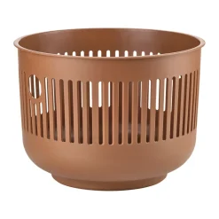 Zone Denmark Cesto para la ropa Ume Ø40x29 cm, Terracotta Rojo