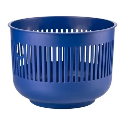 Best Zone Denmark Cesto para la ropa Ume Ø40x29 cm, Indigo Blue Azul
