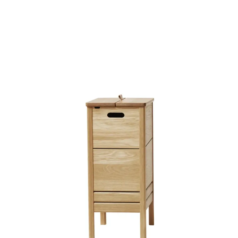 Outlet Form & Refine Cesto para ropa A Line, Roble Marrón