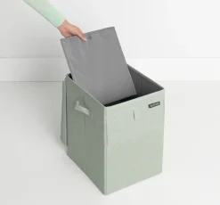 Clearance Brabantia Cesto ropa sucia apilable 35L, verde Gris