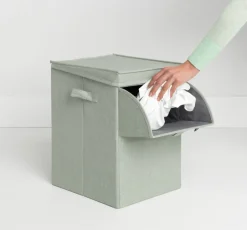 Clearance Brabantia Cesto ropa sucia apilable 35L, verde Gris