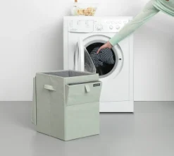 Clearance Brabantia Cesto ropa sucia apilable 35L, verde Gris
