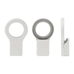 Online Bosign Clips para paños de cocina Loop 2-pack, Blanco