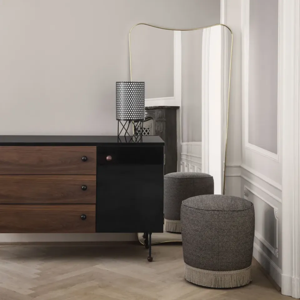 Clearance GUBI Cómoda 62 Dresser, American walnut, 3 cajones Marrón