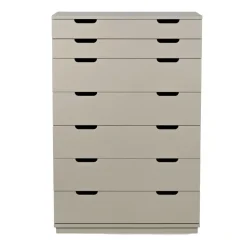 Hot Mavis Cómoda Aoko de 7 cajones, Beige
