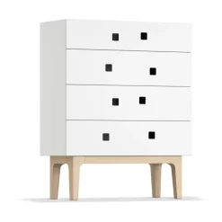 Best Zweed Cómoda Peep B3, , roble pigmentado Blanco