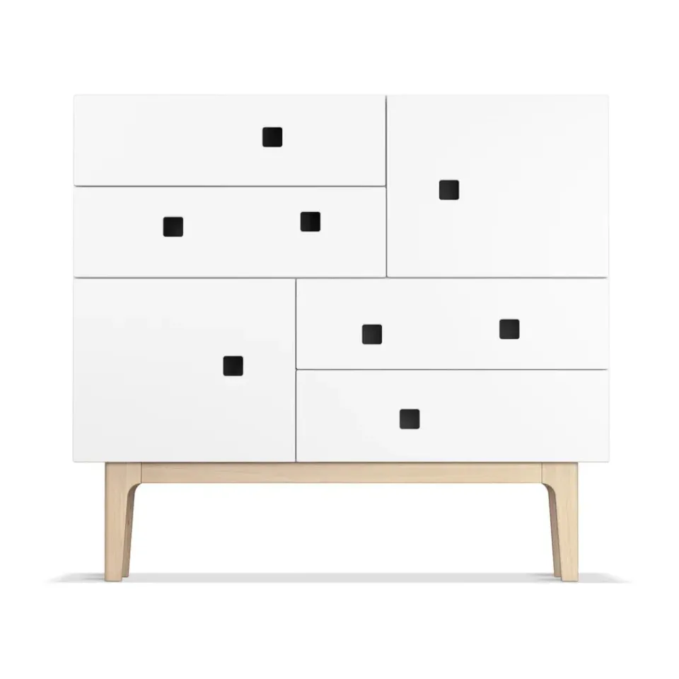 Online Zweed Cómoda Peep B1, , roble pigmentado Blanco