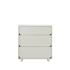 Outlet 1898 Cómoda Vidja baja, Sand, 3 cajones Beige