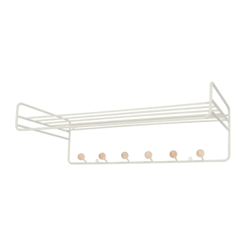 Clearance Maze Colgador Bill Hat rack, Greige Gris