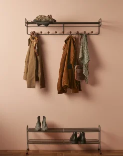 Clearance Maze Colgador Bill Hat rack L, Negro-marrón oscuro NegroMarrón