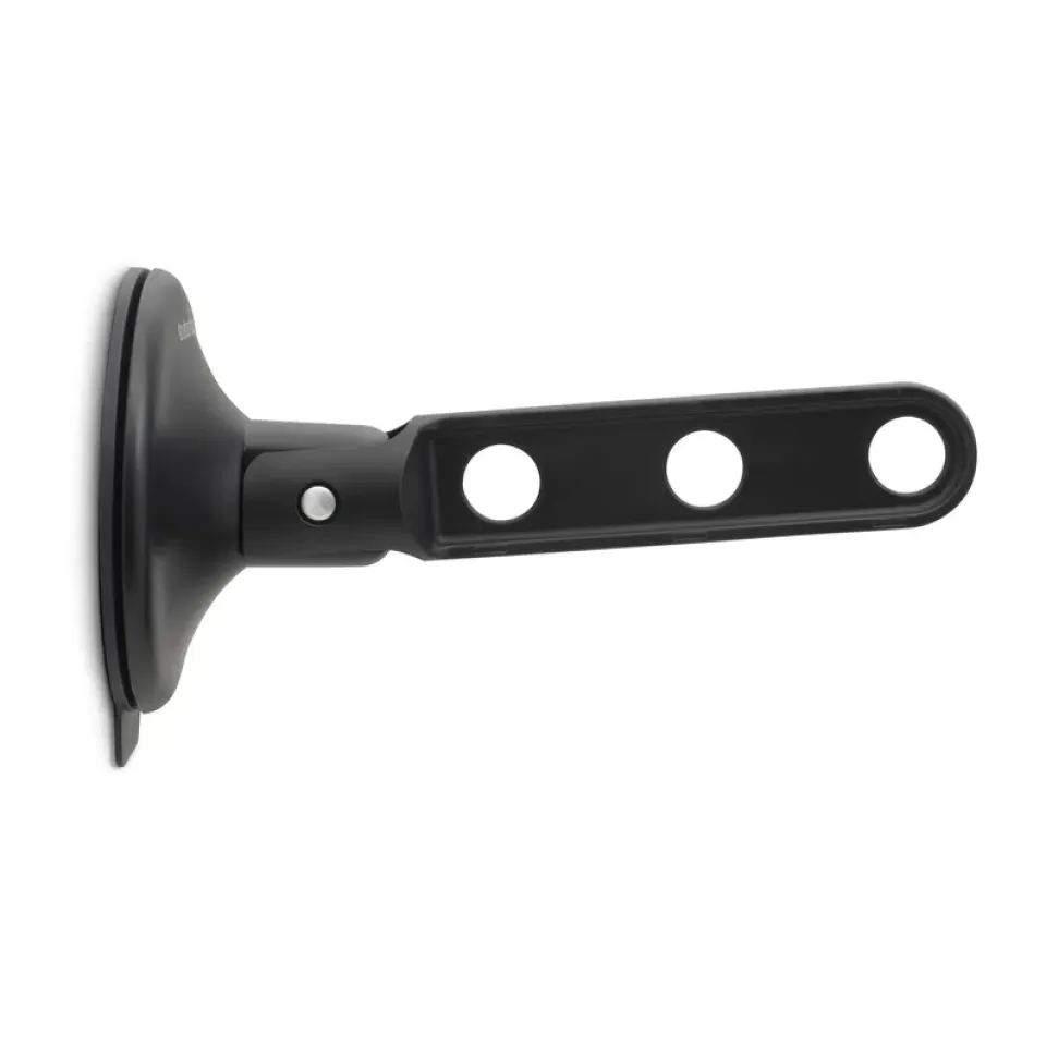 Brabantia Colgador con ventosa, Negro