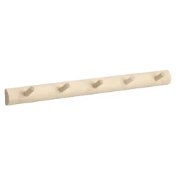 Discount 1898 Colgador de 5 ganchos Allsarp, Abedul Beige