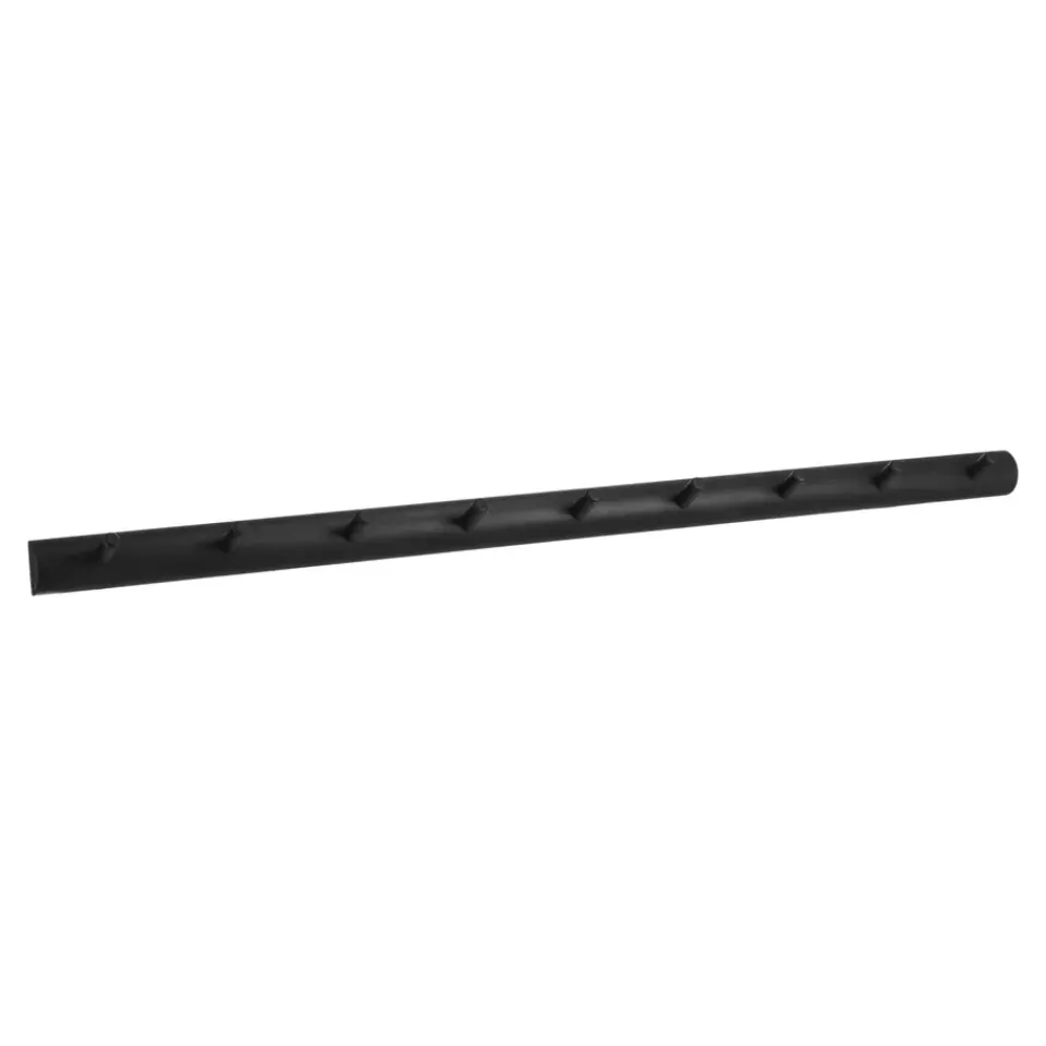 New 1898 Colgador de 9 ganchos Allsarp, Abedul pintado Negro