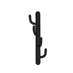 Outlet SMD Design Colgador de pared Ava, Negro