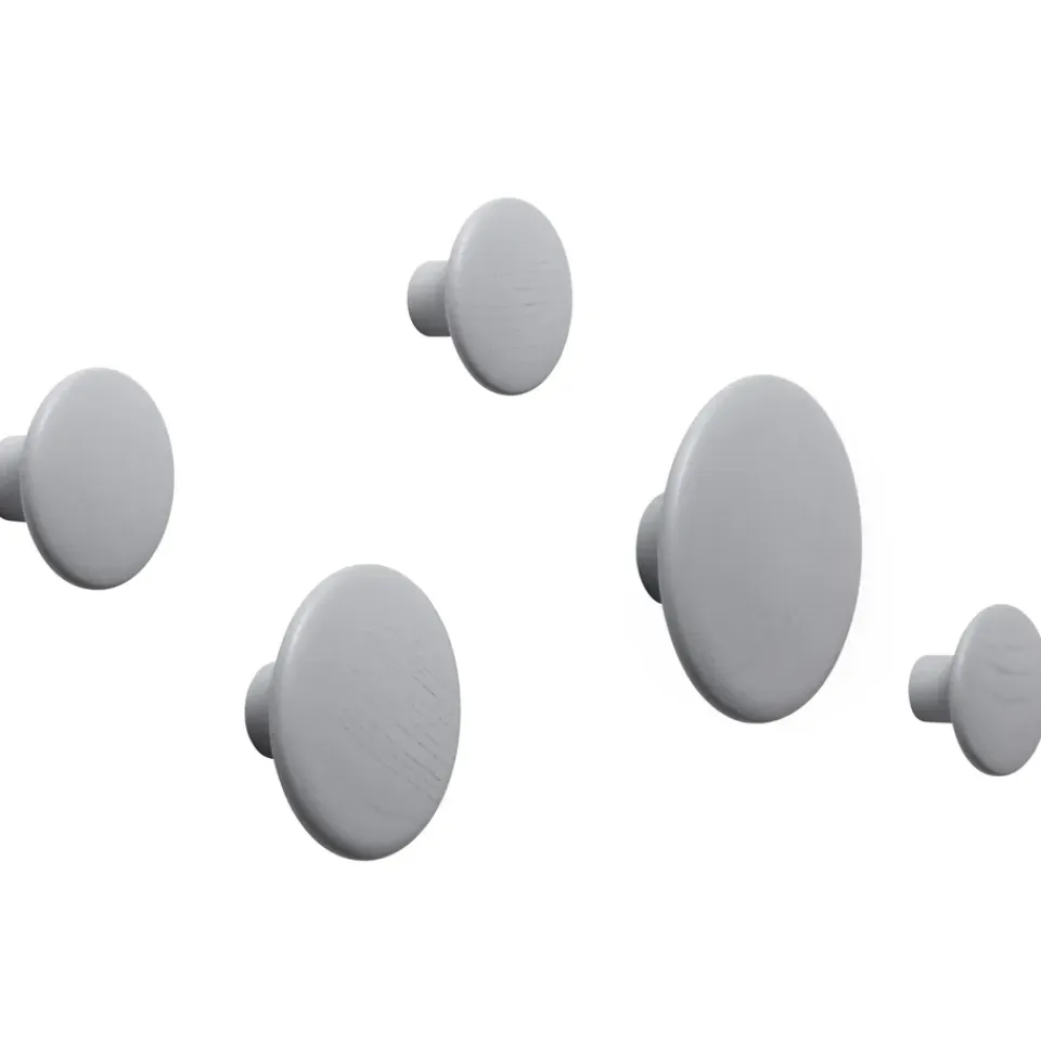 Online Muuto Colgador de pared The Dots, , pequeño Gris