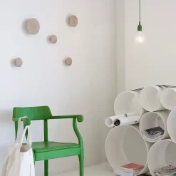 Clearance Muuto Colgador de pared The Dots, XS Beige