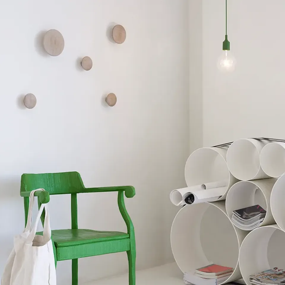 Clearance Muuto Colgador de pared The Dots, XS Beige
