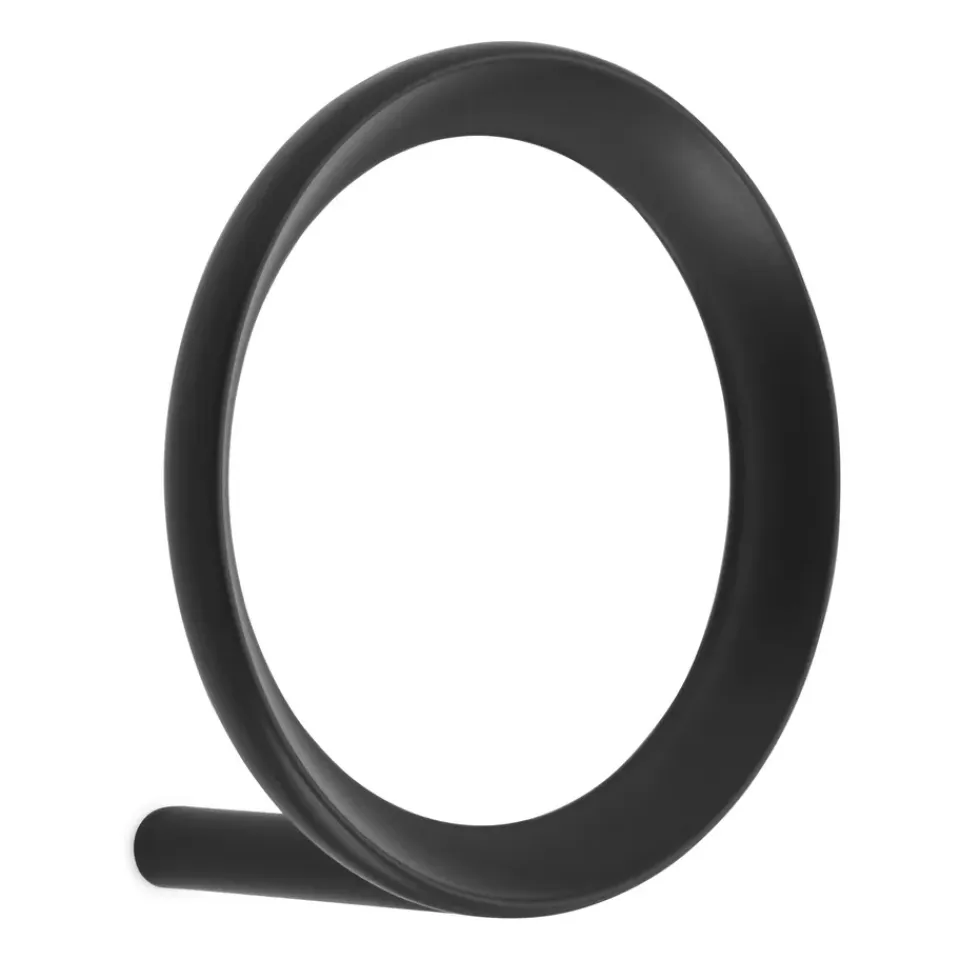 Best Normann Copenhagen Colgador Loop large Ø9,4 cm, Black Negro