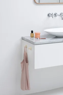 Brabantia Colgador para toallas ReNew 2 unidades, Soft Beige