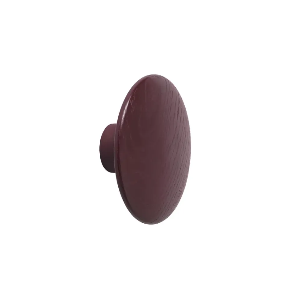 New Muuto Colgador The Dots burgundy, grande Rojo