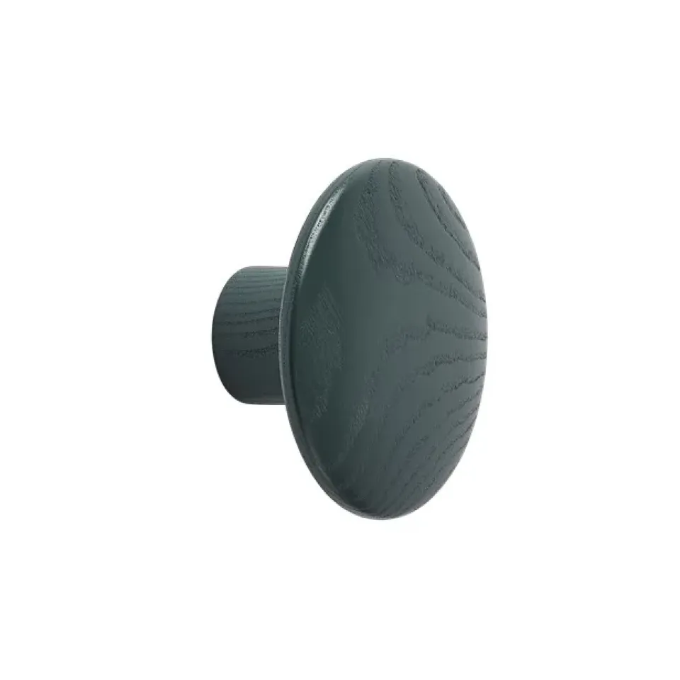 Hot Muuto Colgador The Dots dark green, Small Verde