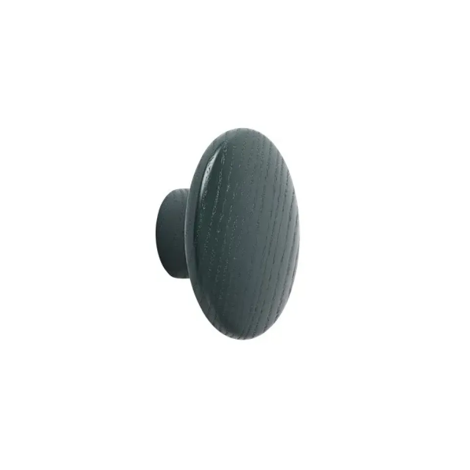 Sale Muuto Colgador The Dots dark green, XS Verde
