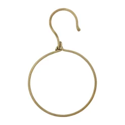 Clearance Bloomingville Colgador Zigga, Brass Color dorado