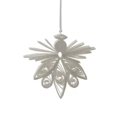 Outlet DBKD Colgante de navidad Paper Angel, Blanco