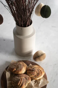 Discount DBKD Colgante de pascua Ovoid papel 7 cm, Sand Beige