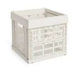 Hot HAY Colour Crate Cube 29,5x29,5 cm, Off-white Blanco