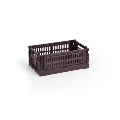 HAY Colour Crate S 17x26,5 cm, Bordeaux Rojo