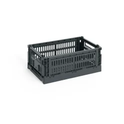 Discount HAY Colour Crate S 17x26,5 cm, Charcoal Negro